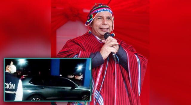 Pedro Castillo llegó al Perú en auto para no ser vacado de la presidencia.