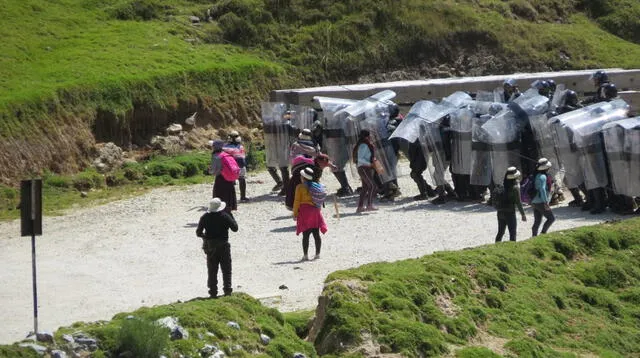 Apurímac: comunidad de Fuerabamba denunciará a minera Las Bambas por abuso durante desalojo