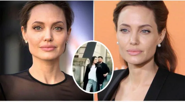 Angelina Jolie tuvo que ponerse a buen recaudo en Ucrania.