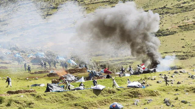 Comunidad de Fuerabamba aseguró que no permitirá que la empresa Las Bambas extraiga minerales.