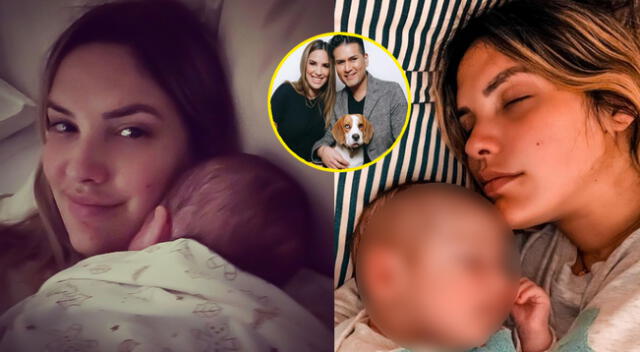 Cassandra Sánchez enternece al mostrar que duerme junto a su bebé y sus perros.