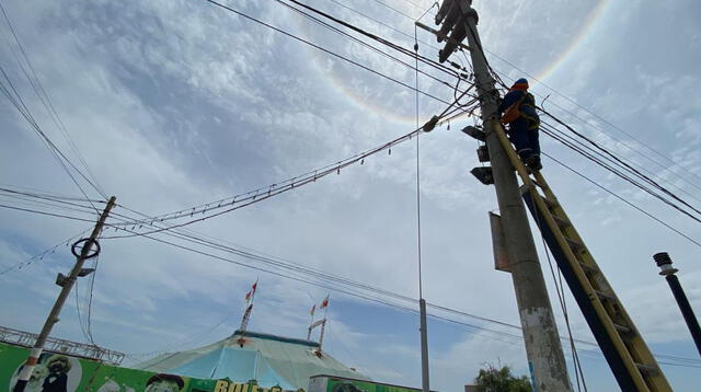 Chiclayo: circo y juegos mecánicos robaban energía eléctrica para funcionar