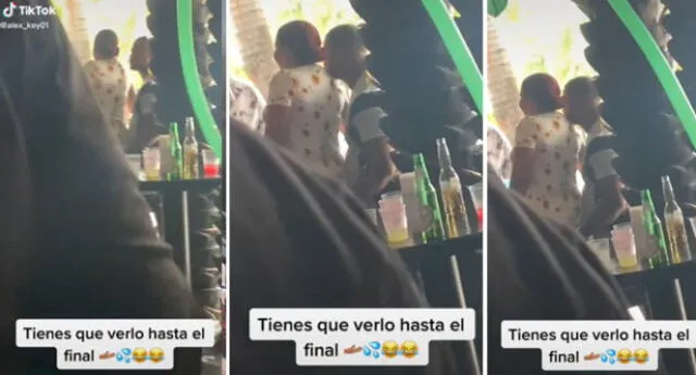 El video se ha vuelto viral en las redes sociales.