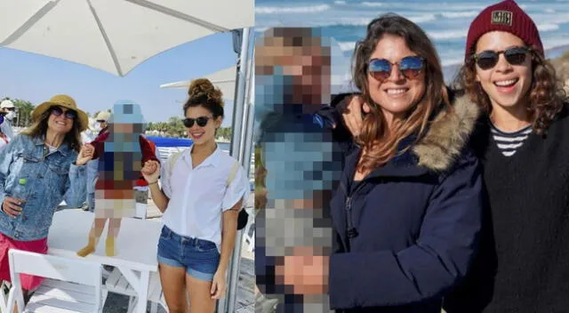 Sofia Mulánovich presume su visita a Paracas con su familia.