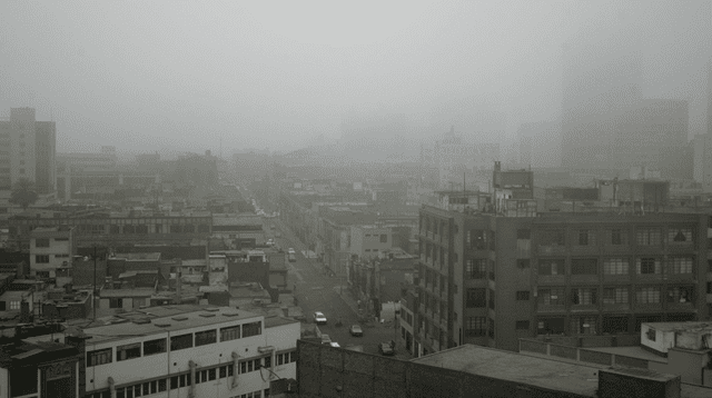 Lima amaneció con neblina y llovizna hoy martes. Foto: Andina