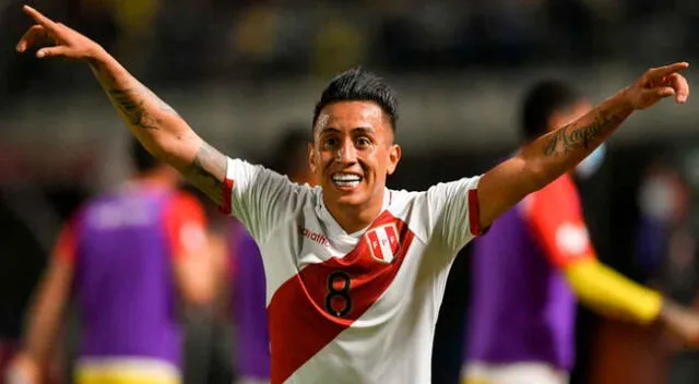 Christian Cueva está contento porque Adidas será la marca que vista a la selección peruana.