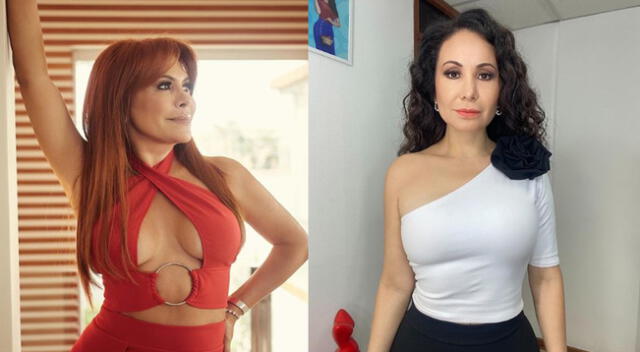 Magaly Medina y Janet Barboza protagonizaron una candente entrevista en febrero del 2021.