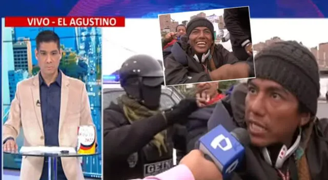 Escena de reportero de Panamericana Televisión se hizo viral en las redes sociales.