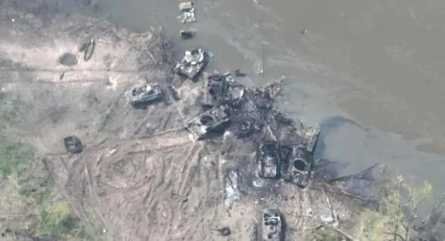 El Ejército de Vladimir Putin perdió casi todo un batallón al intentar cruzar un río para atacar localidad ucraniana.
