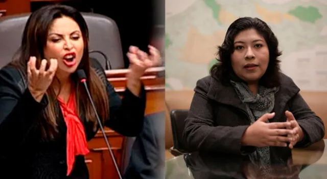 Patricia Chirinos se burla de la ministra Betssy Chávez