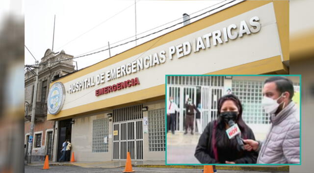 Niña cae del tercer piso de su vivienda alquilada y lucha por su vida.