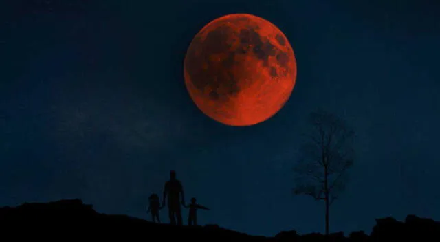 La Luna de sangre se podrá ver este 15 y 16 de mayo.