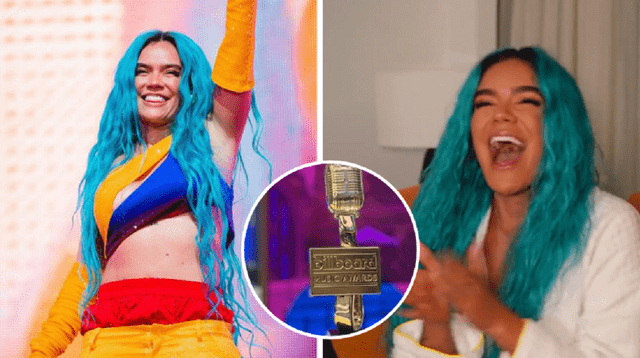 Karol G gana categoría en los Billboard Music Awards 2022.