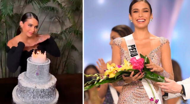 Janick Maceta celebró su aniversario del Miss Universo.