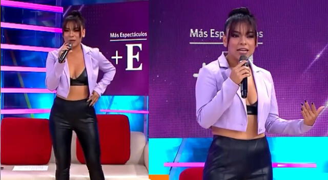 Cielo Torres aparece con pantalón de cuero y agradece a Melissa Paredes por ponerlo de moda.