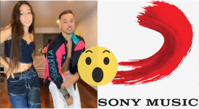 Sony Music comparte TikTok de Anthony Aranda y Ale Barnechea.