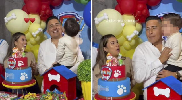 Fiorella Méndez celebra por todo lo alto el cumpleaños de su menor hijo.