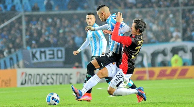 Melgar y Racing jugaron por el grupo B de la Copa Sudamericana 2022.