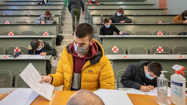 Solo cinco universidades del país han iniciado las clases con aforo al 100%.