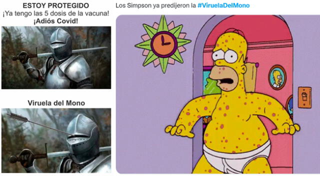 Diviértete con los mejores memes de Twitter del virus del mono.