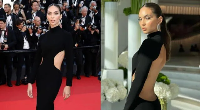 Natalie Vértiz se luce en la alfombra roja de Festival de Cannes