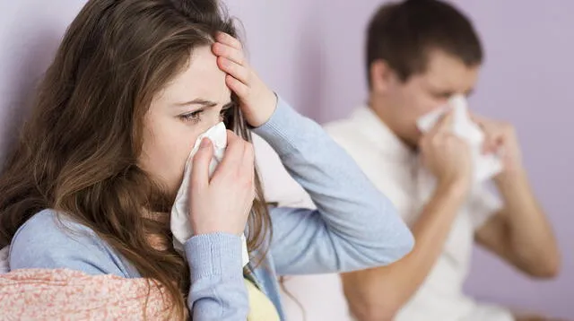 La fiebre alta y dolor de cabeza son síntomas de la influenza