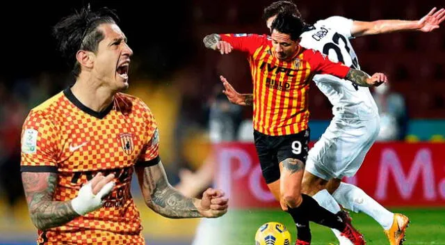 Gianluca Lapadula y Benevento se juegan la vida para llegar a la final de la Serie B.