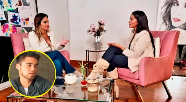 Melissa Paredes se reunió con Ethel Pozo.