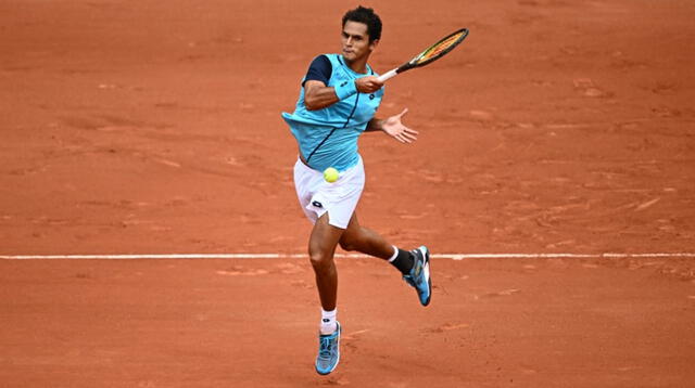 Una gran demostración realizó Varillas en el Roland Garros.