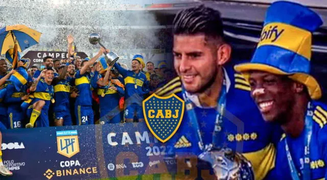 Carlos Zambrano y Luis Advíncula, la mejor dupla en Boca Juniors, lograron levantar un nuevo título en Argentina.