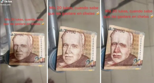 La peculiar escena se ha vuelto viral en las redes sociales.