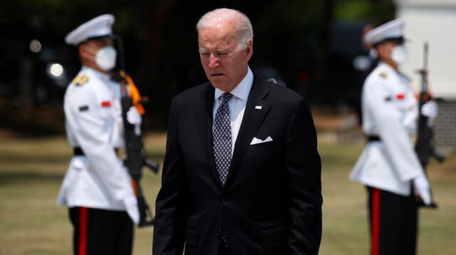 Joe Biden lamentó tiroteo en una escuela de Texas, donde perecieron 21 víctimas. Foto: EFE