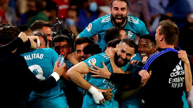 Karim Benzema ha ganado con el Real Madrid cuatro Champions League.