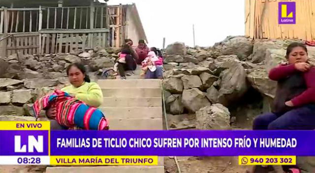 “Demora dos semanas en secar la ropa”: vecinos de Ticlio Chico, en VMT, viven drama por bajas temperaturas [VIDEO]