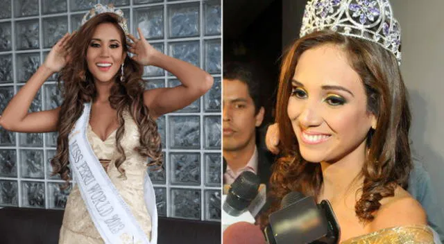 Elba Fahsbender obtuvo la corona de Melissa Paredes tras renunciar al Miss Perú 2012.