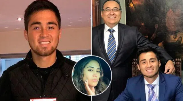 Rodrigo Cuba se alejó de su papá Jorge Cuba cuando inició su relación con Melissa Paredes.