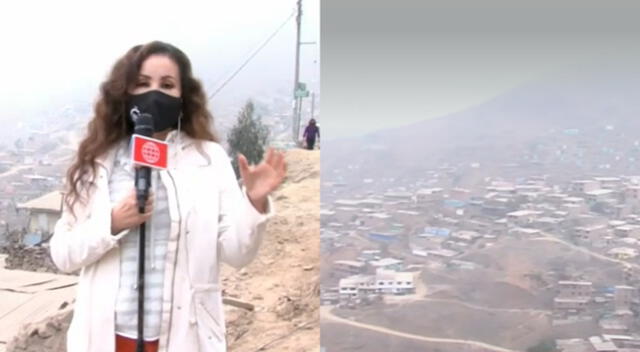 Janet Barboza protagonizó emotivo momento al ver la pobreza en la zona.