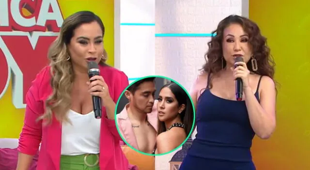 Ethel Pozo no estuvo en el set de América Hoy y ¿sería por Melissa Paredes?