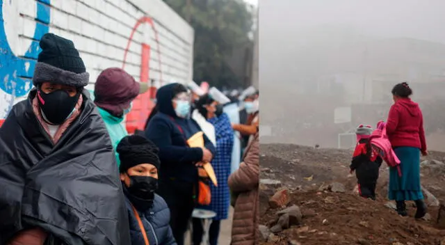 Limeños vienen atravesando ola de frio con bajas temperaturas.