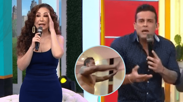 Janet Barboza arremete contra Christian Domínguez por hacer el 'Baile del gusano'