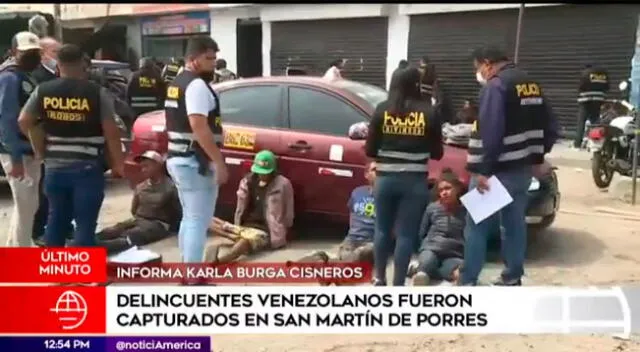 SMP: Policía capturó a delincuentes extranjeros que usaban supuesto ‘car wash’ como centro de operaciones [VIDEO]