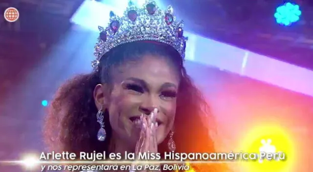 Arlette Rugel fue elegida Miss Hipanoamerica Perú.