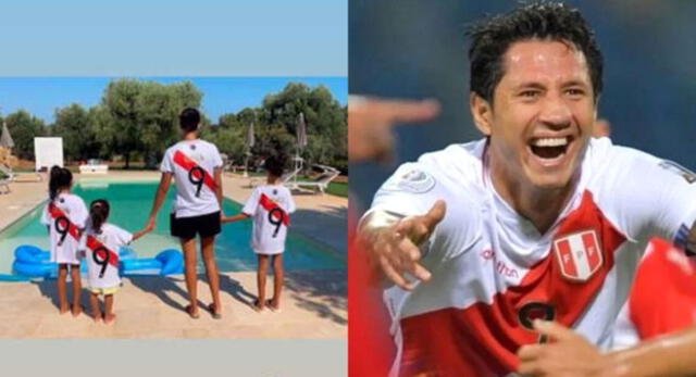 ¡Lindo! Gianluca Lapadula dedica mensaje de cumpleaños a su hija, quien cumple 9 añito.