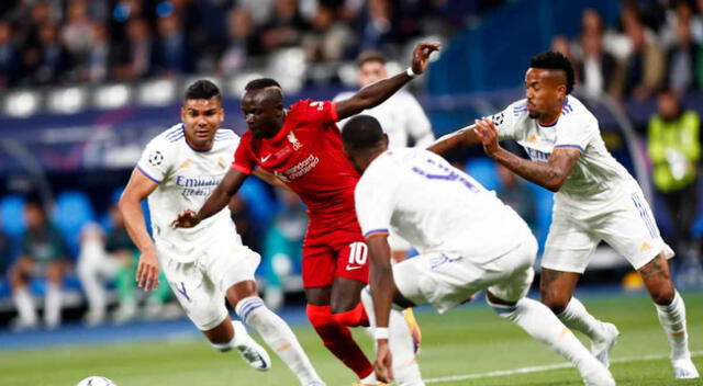 Liverpool fue superior y Real Madrid sufrió en el primer tiempo.