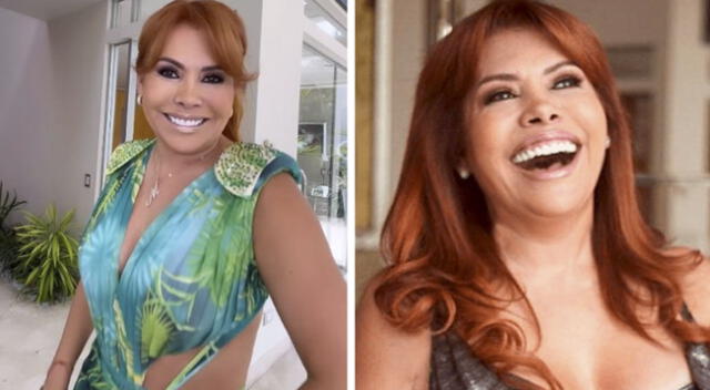 Magaly Medina ignora carta notarial de Melissa Paredes y luce vestido económico, imitación de J.Lo.