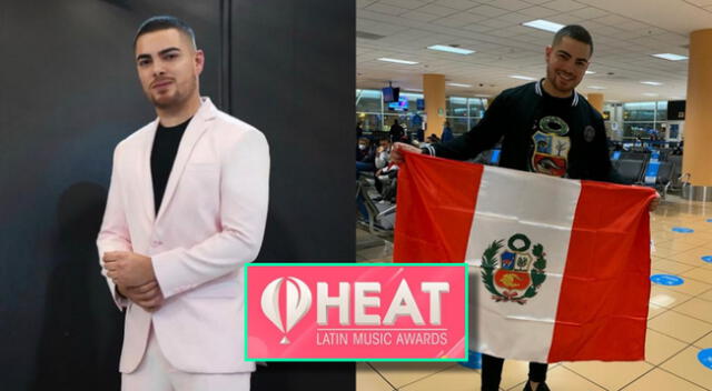 Álvaro Rod busca enorgullecer al Perú en los Premios Heat.