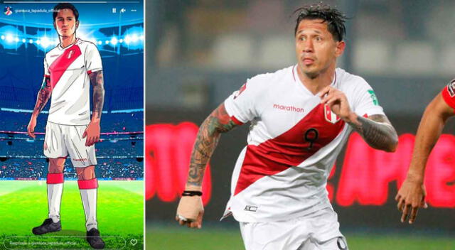 Gianluca Lapadula se sumó a la selección peruana.