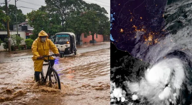 Huracán Agatha cobra víctimas mortales en México.