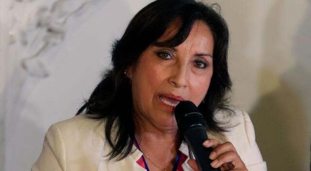 Dina Boluarte, vicepresidenta de la República.