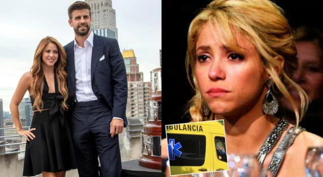 Shakira sufre de ataques de ansiedad tras infidelidad de Gerard Piqué, y es llevada de emergencia en ambulancia.